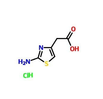 RHIF CAS.66659-20-9 2-(2-Aminothiazol-4-yl) Hydroclorid Asid Asetig