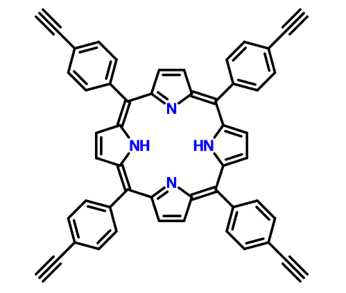 CAS 160240-15-3 5,10,15,20-tetrakis(4-ethynylphenyl)-21H,23H- Porffin