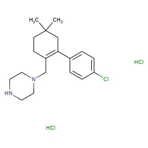 CAS:1628047-87-9|1-[[2-(4-Chlorophenyl)-4,4-dimethyl-1-cyclohexen-1-yl]methyl]piperazine Dihydrochloride