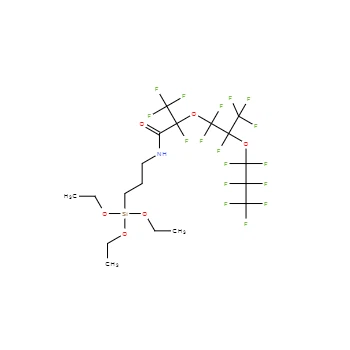 CAS 36148-15-9|Propanamid, 2,3,3,3-tetrafluoro-2-[1,1,2,3,3,3-hexafluoro-2-(1,1,2,2, 3,3,3-heptafluoropropoxy)propocsi]-N-[3-(triethoxysilyl)propyl]-