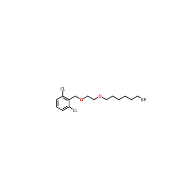 CAS 503070-57-3|Bensen, 2-[[2-[(6-broMohexyl)oxy]ethoxy]Methyl]-1,3-dichloro