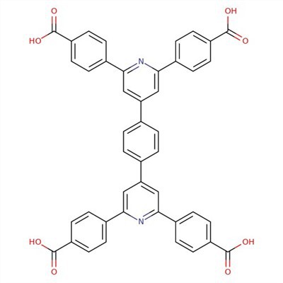 CAS:1836122-41-8|Asid Benzoig, 4,4', 4'', 4'''- (1,4-phenylenedi-4,2,6-pyridinetriyl)tetrakis
