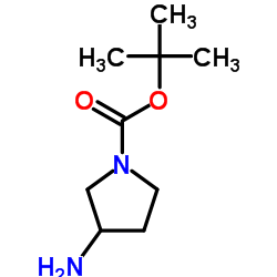 CAS:186550-13-0|Tert-Butyl 3-aminopyrrolidine-1-carboxylate