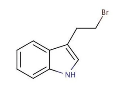 CAS:3389-21-7|Indolyl-3-(ethyl- -bromid)