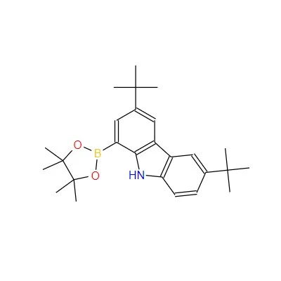 CAS:1510810-80-6|3,6-Di-tert-butyl-1-(4,4,5,5-tetramethyl-1,3,{12}}dioxaborolan-2-yl )-9H-carbazole