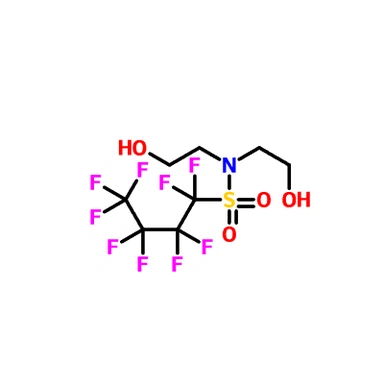 CAS 34455-00-0|1,1,2,2,3,3,4,4,4-nonafluoro-N,N-bis(2-hydroxyethyl)bwtan-1-sylffonamid